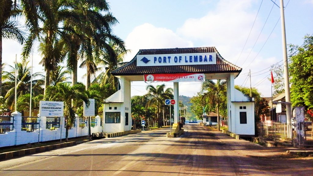 Pelabuhan di Lombok